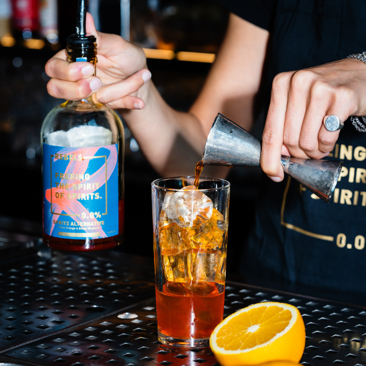 REBELS 0.0% DUO (Dolce Spritz & Sweet Amaretti) + FREE Jigger