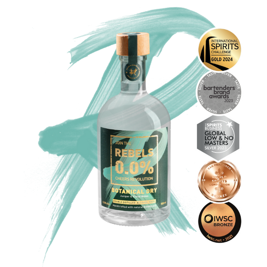 REBELS 0.0% BOTANICAL DRY (alkoholfreier Botanical Spirit)