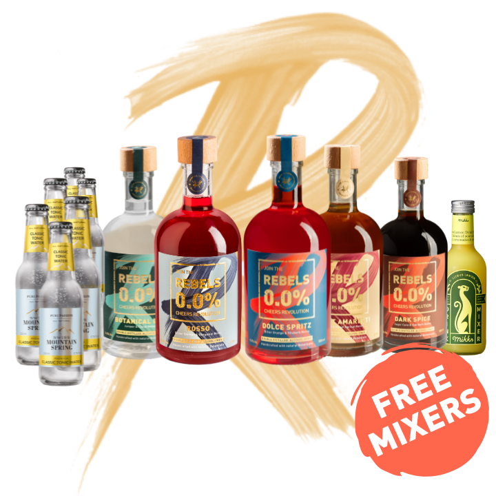 REBELS 0.0% ULTIMATE ALL INCLUSIVE - Set (Free Mixers)