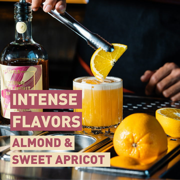 REBELS 0.0% SWEET AMARETTI (alkoholfreier Amaretto)