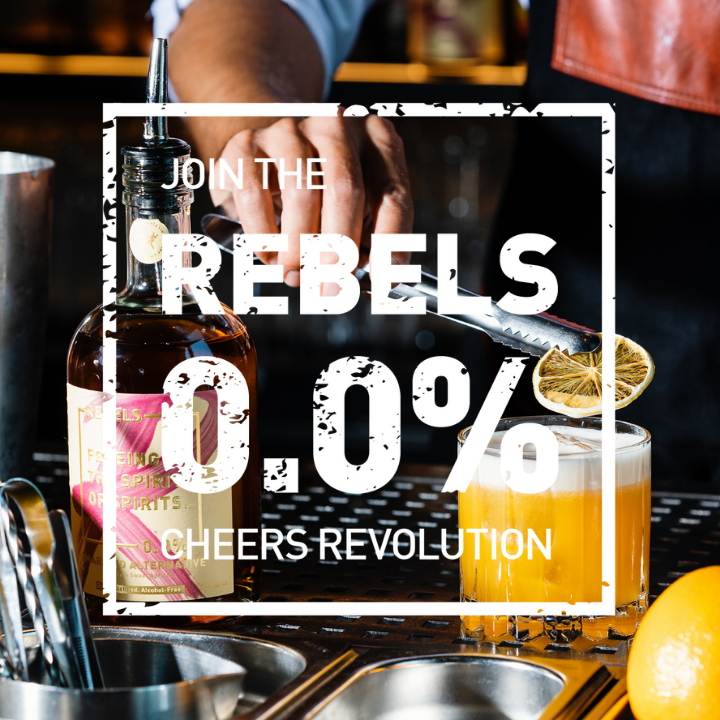 REBELS 0.0% AMARETTO SOUR - Perfektes Cocktail-Set (alkoholfrei)