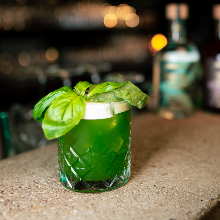 gin basil smash