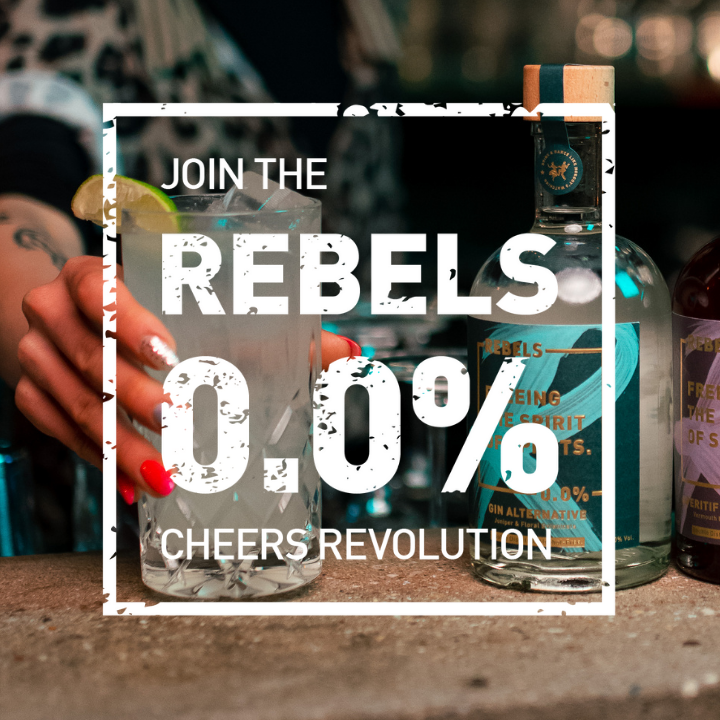 REBELS 0.0% BOTANICAL DRY (alcohol-free botanical spirit)