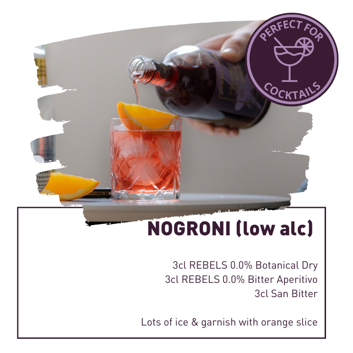 REBELS 0.0% NOGRONI SET (alkoholfrei)