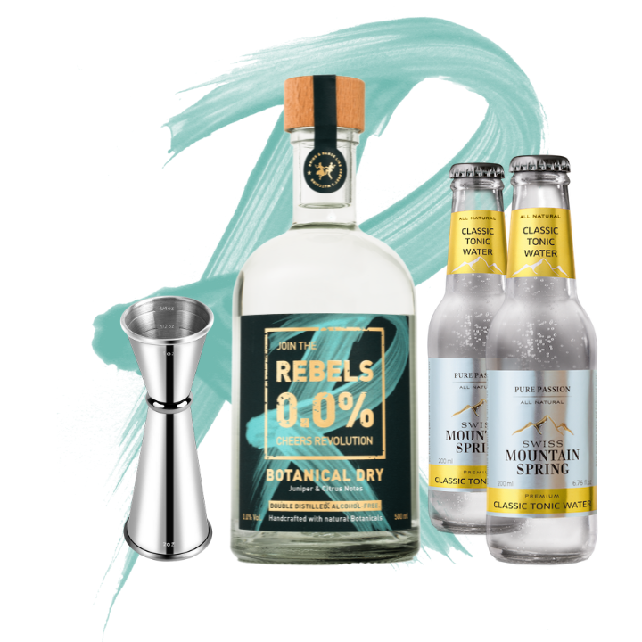 REBELS 0.0% GESCHENKBOX - Gin & Tonic