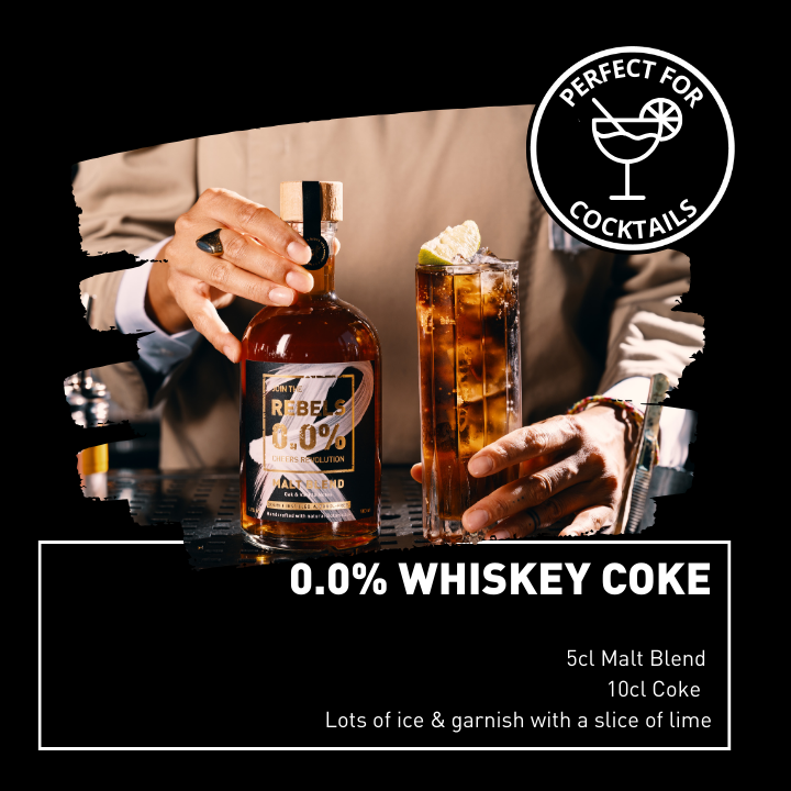 REBELS 0.0% MALT BLEND (alcohol-free dark spirit)