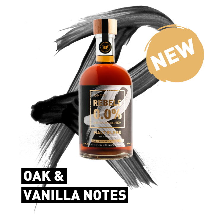 REBELS 0.0% Dry January TRIO (Gin, Whiskey, Rum) + mixers
