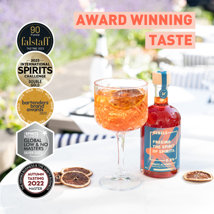 REBELS 0.0% DOLCE SPRITZ (alkoholfreier Spritz)