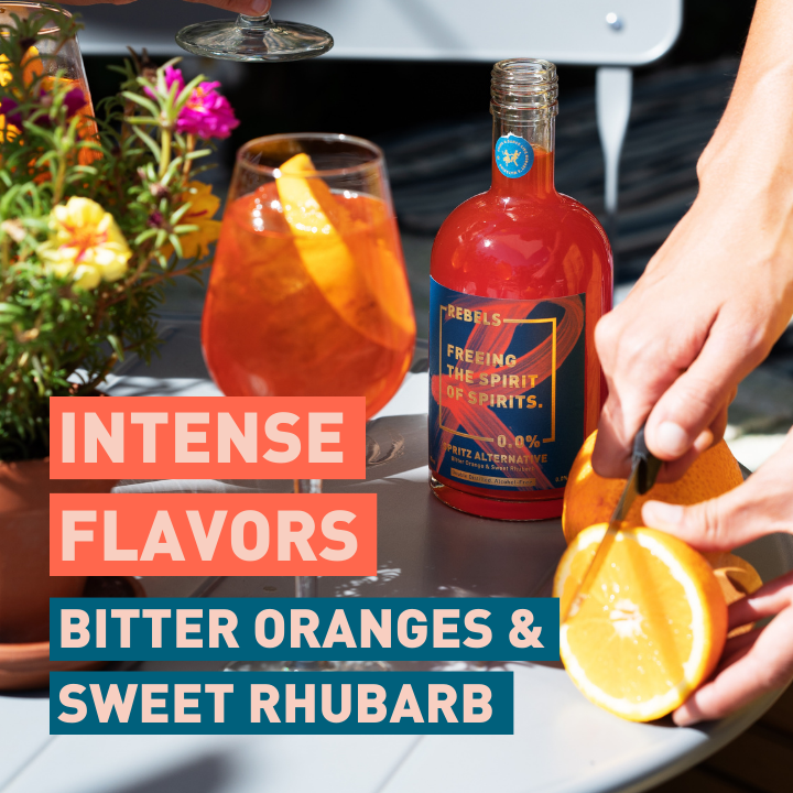 REBELS 0.0% DOLCE SPRITZ (alkoholfreier Spritz)