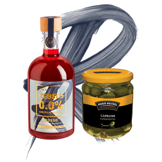 REBELS 0.0% ROSSO - Perfect Serve Set (alcohol-free)