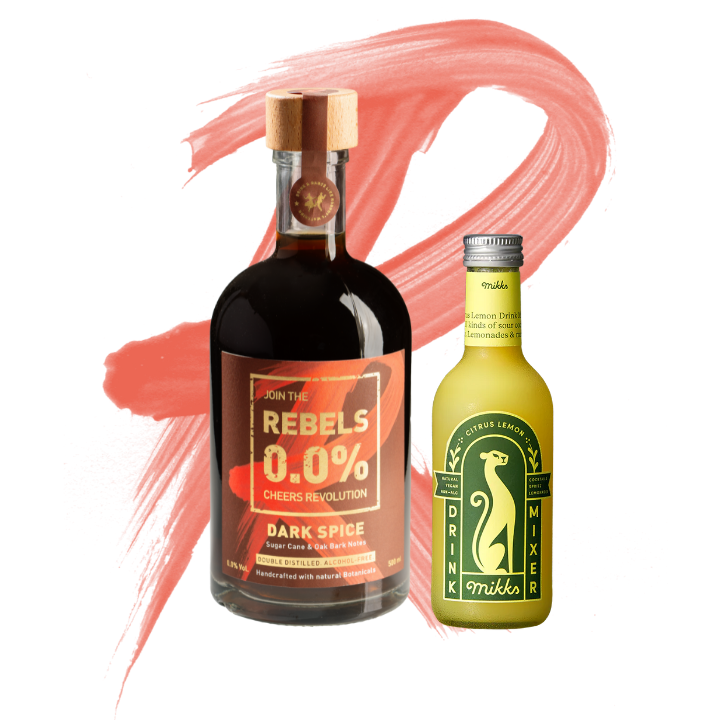 REBELS 0.0% SPICED MOJITO - Perfektes Cocktail-Set (alkoholfrei)
