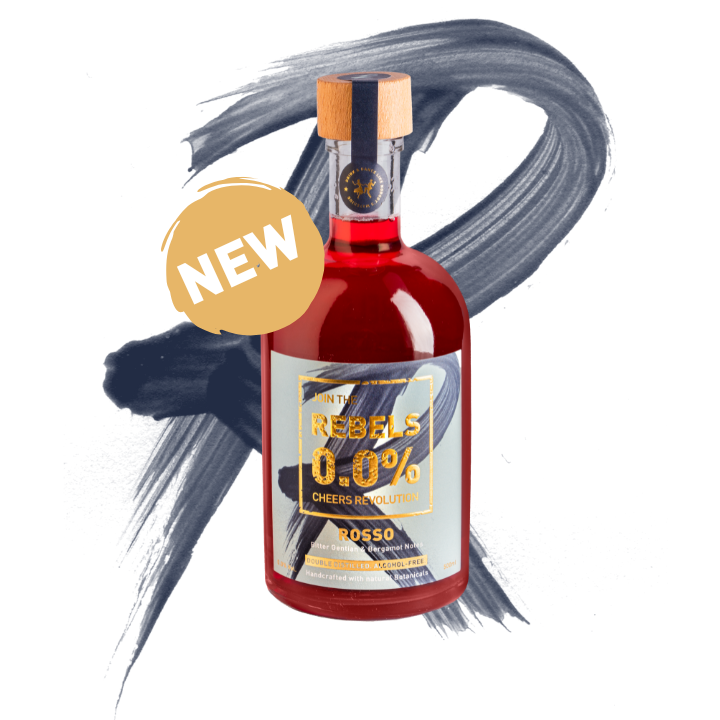 REBELS 0.0% ROSSO (alkoholfreier Bitter Aperitif)