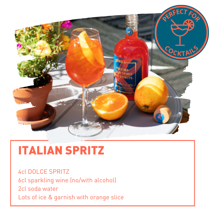 REBELS 0.0% DOLCE SPRITZ (alkoholfreier Spritz)