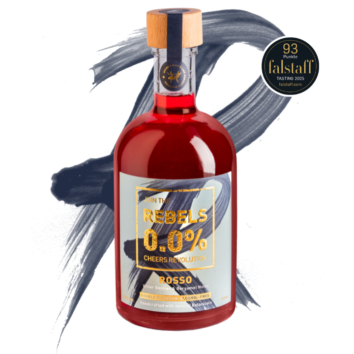 REBELS 0.0% ROSSO (alcohol-free Bitter Aperitif)