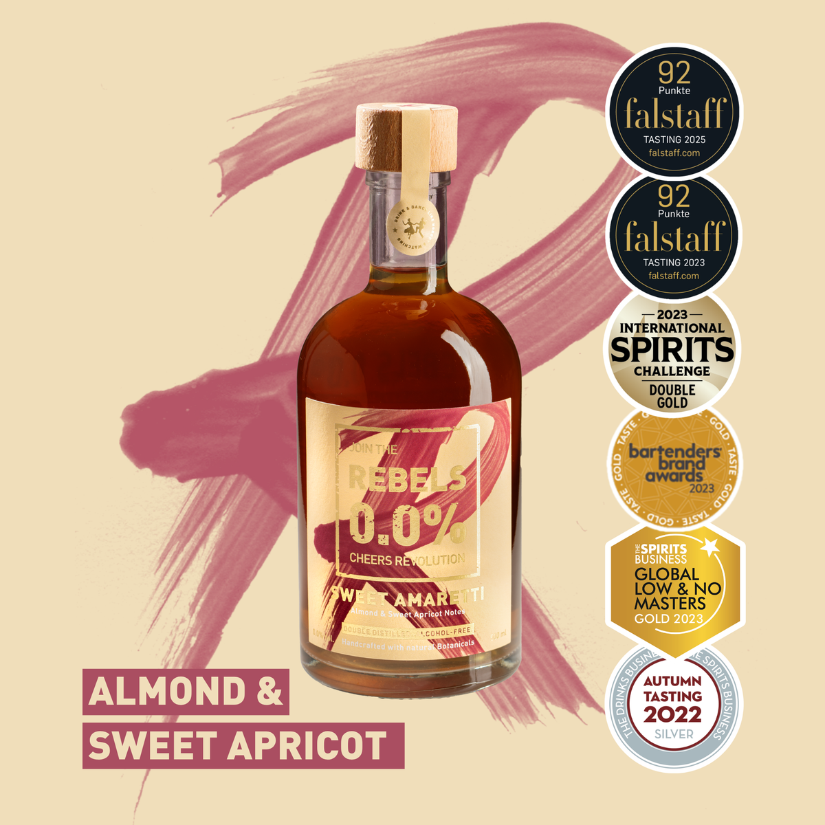 REBELS 0.0% BESTSELLER TRIO with ROSSO (alcohol-free)