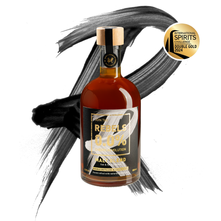 REBELS 0.0% MALT BLEND (alcohol-free Whiskey)