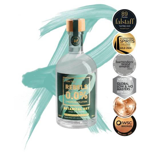 REBELS 0.0% BOTANICAL DRY (alkoholfreier Botanical Spirit)