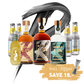 REBELS 0.0% Dry Month TRIO (Gin, Amaretto, Whiskey) + Mixers