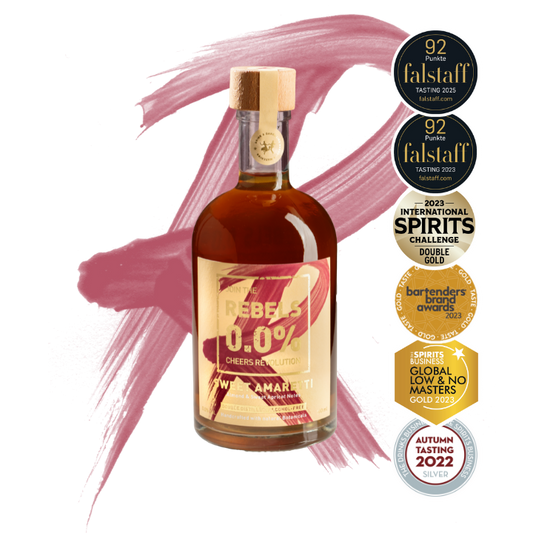 REBELS 0.0% SWEET AMARETTI (alkoholfreier Amaretto)