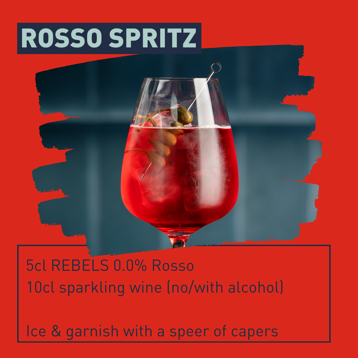 ROSSO SPRITZ - SET (alcohol-free) - NEW with Sober Lover Sparkling Wine
