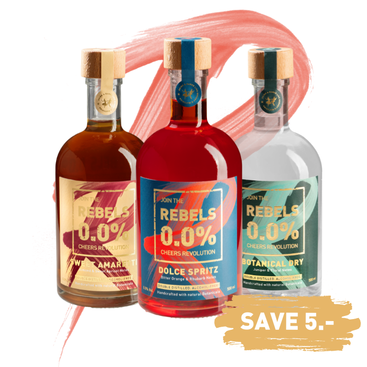 REBELS 0.0% BESTSELLER TRIO (alcohol-free)