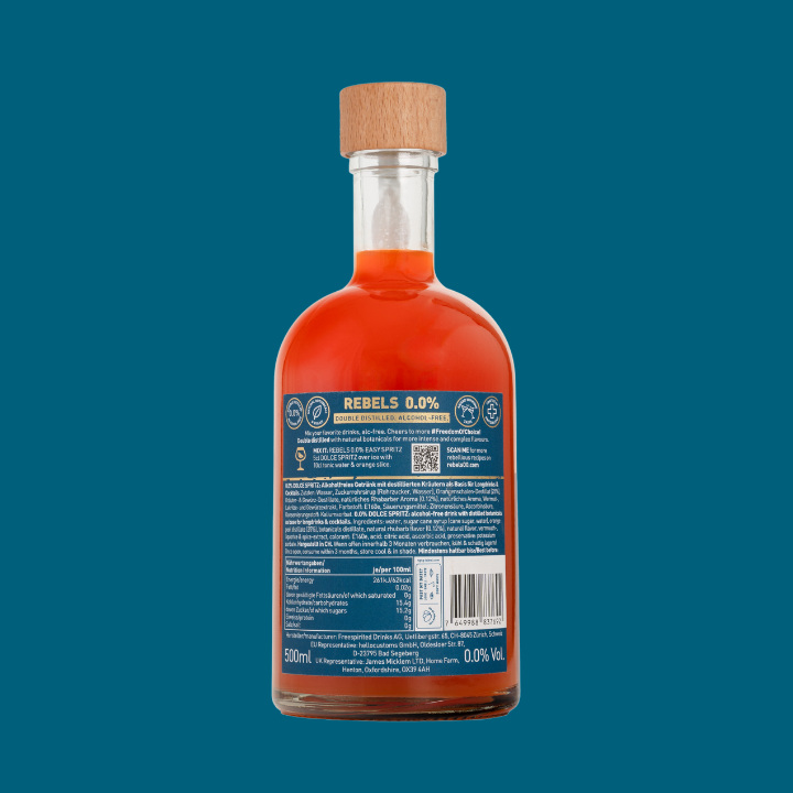REBELS 0.0% DOLCE SPRITZ (alkoholfreie Spritz Alternative)