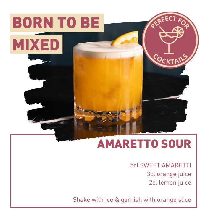REBELS 0.0% SWEET AMARETTI (alkoholfreie Amaretto Alternative)