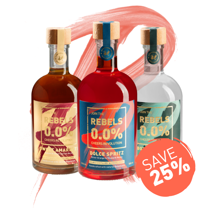 REBELS 0.0% BESTSELLER TRIO FÜR DEN (NICHT SO) DRY JANUARY (alkoholfrei)