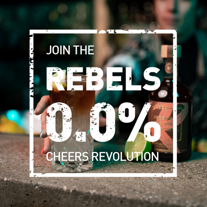 REBELS 0.0% DARK SPICE (alcohol-free Rum Alternative)