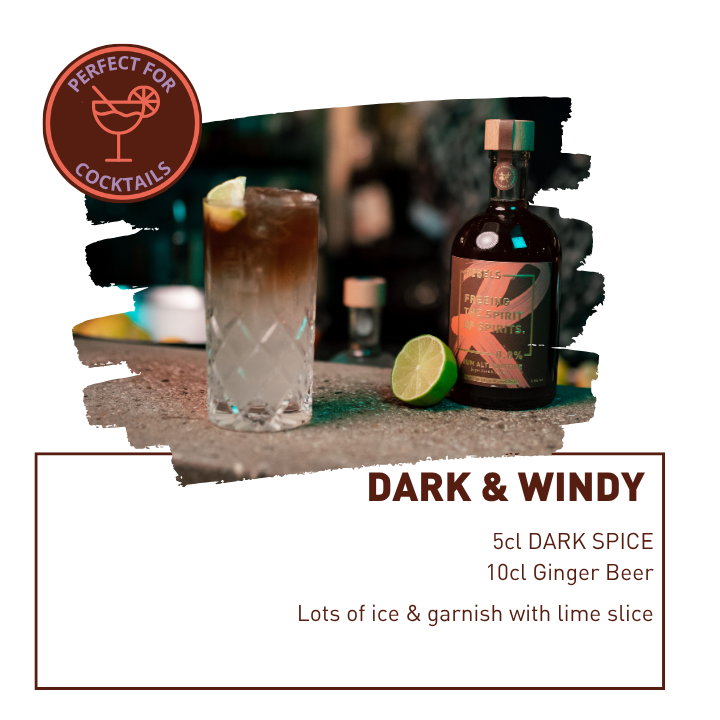REBELS 0.0% DARK SPICE (alcohol-free dark spirit)