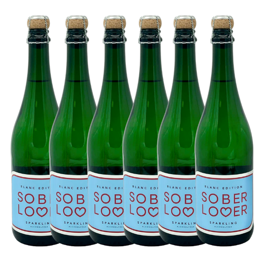 SOBER LOVER Sparkling Blanc (alcohol-free) 6 x 750ml Bottles