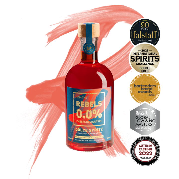 REBELS 0.0% DOLCE SPRITZ (alkoholfreie Spritz Alternative)