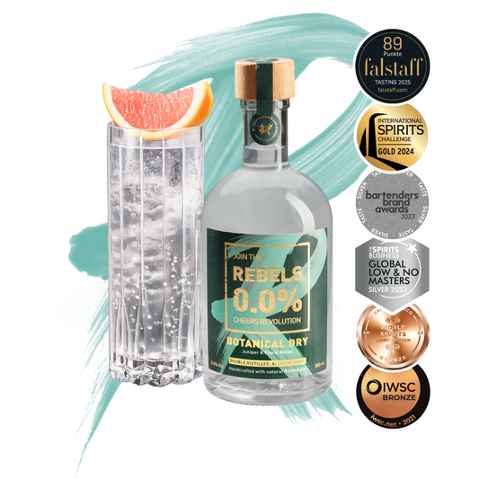 REBELS 0.0% BOTANICAL DRY (alkoholfreier Botanical Spirit)