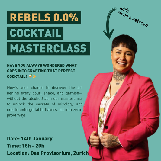 REBELS 0.0% MASTERCLASS with Monika Petkova