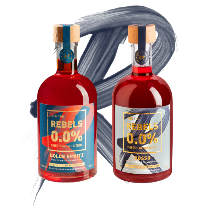 REBELS 0.0% Aperitivo DUO (Dolce Spritz & Rosso)