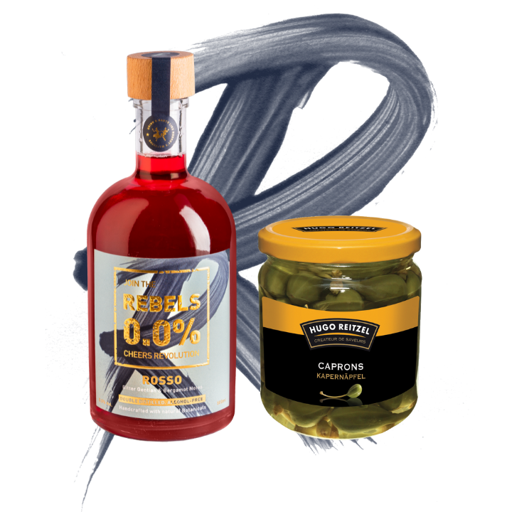 REBELS 0.0% ROSSO - Perfect Serve Set (alcohol-free)