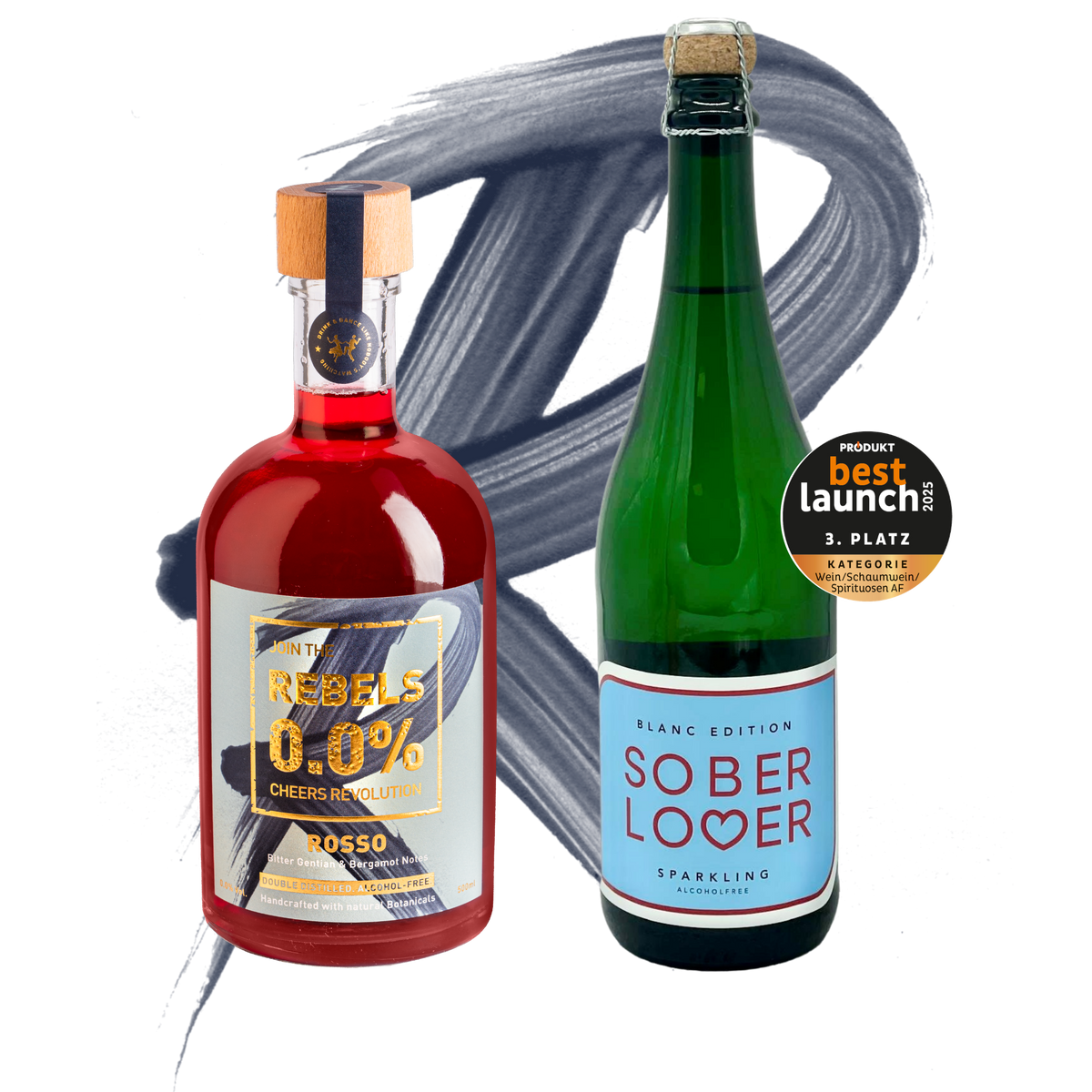 ROSSO SPRITZ - SET (alcohol-free) - NEW with Sober Lover Sparkling Wine