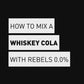 REBELS 0.0% MALT BLEND (alcohol-free Whiskey Alternative)